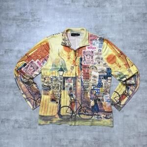 Y2K Impulse California Vintage 00s AOP Women’s jacket